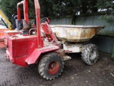 Barford SXR 3000 swivel skip 3 tonne dumper