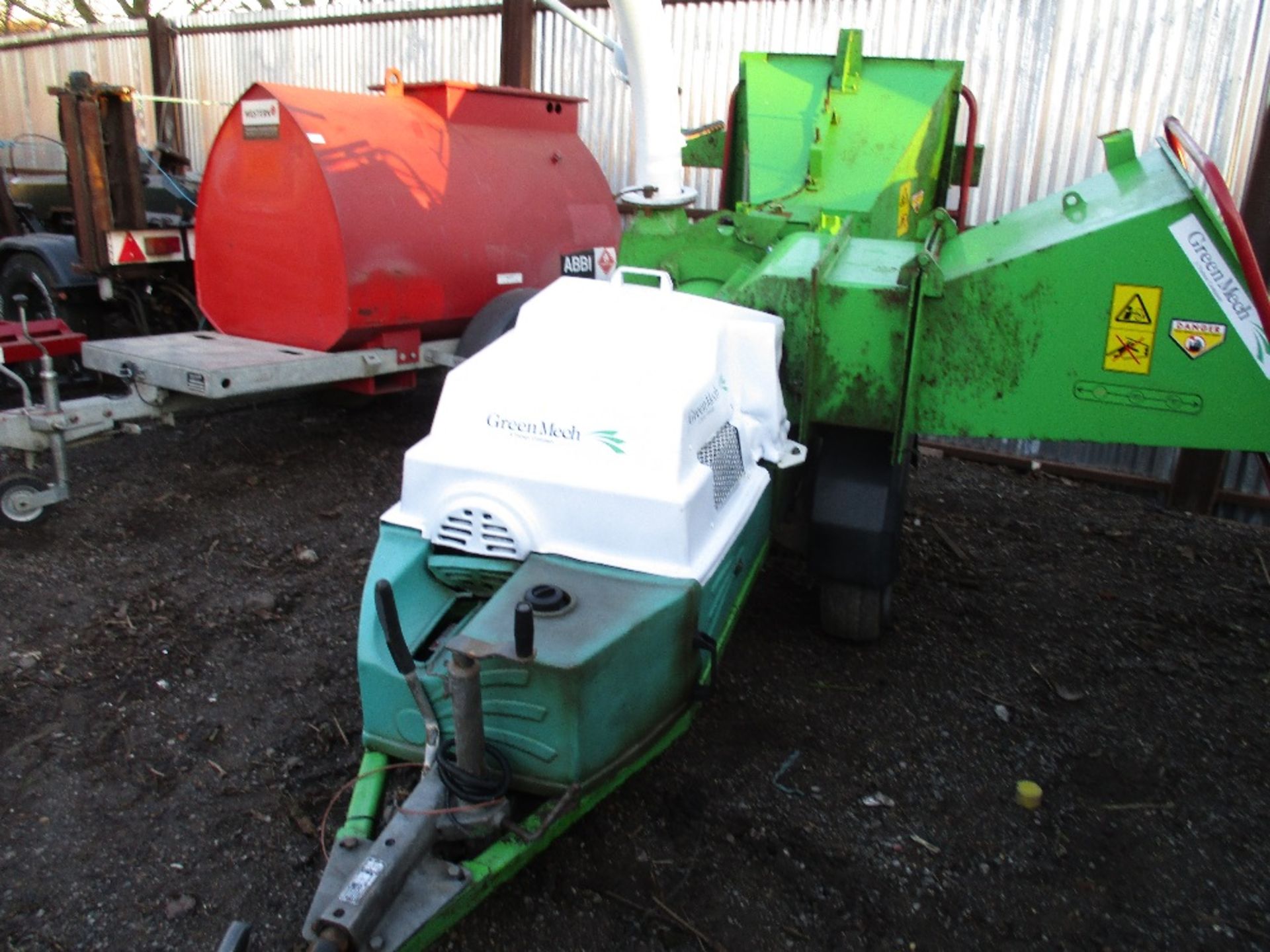 Greenmech Eco Combi 150 towable chipper