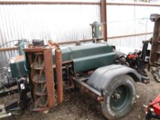 Hayter 5-gang towed cylinder mower