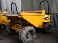 Thwaites 6tonne straight tip site dumper