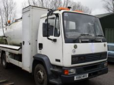 Leyland DAF 55-160 14tonne lorry with Wale Jetter tank fitted