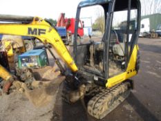 Massey Ferguson 114 mini digger