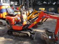 Kubota 008 micro digger year 2013 build