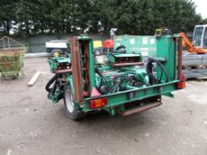 Ransome TQ4650 trailed gang mower 7-gang.