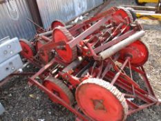 Set of 5no. Jacobsen towed gang mowers