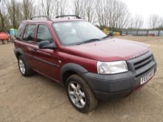 LAND ROVER FREELANDER KALAHARI TD4 RED REG. FE03 MVS