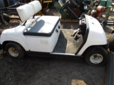 Petrol engined Yamaha golf buggy.