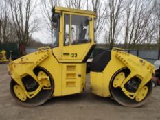 Bomag BW161 AD-4 double drum roller year 2004 build