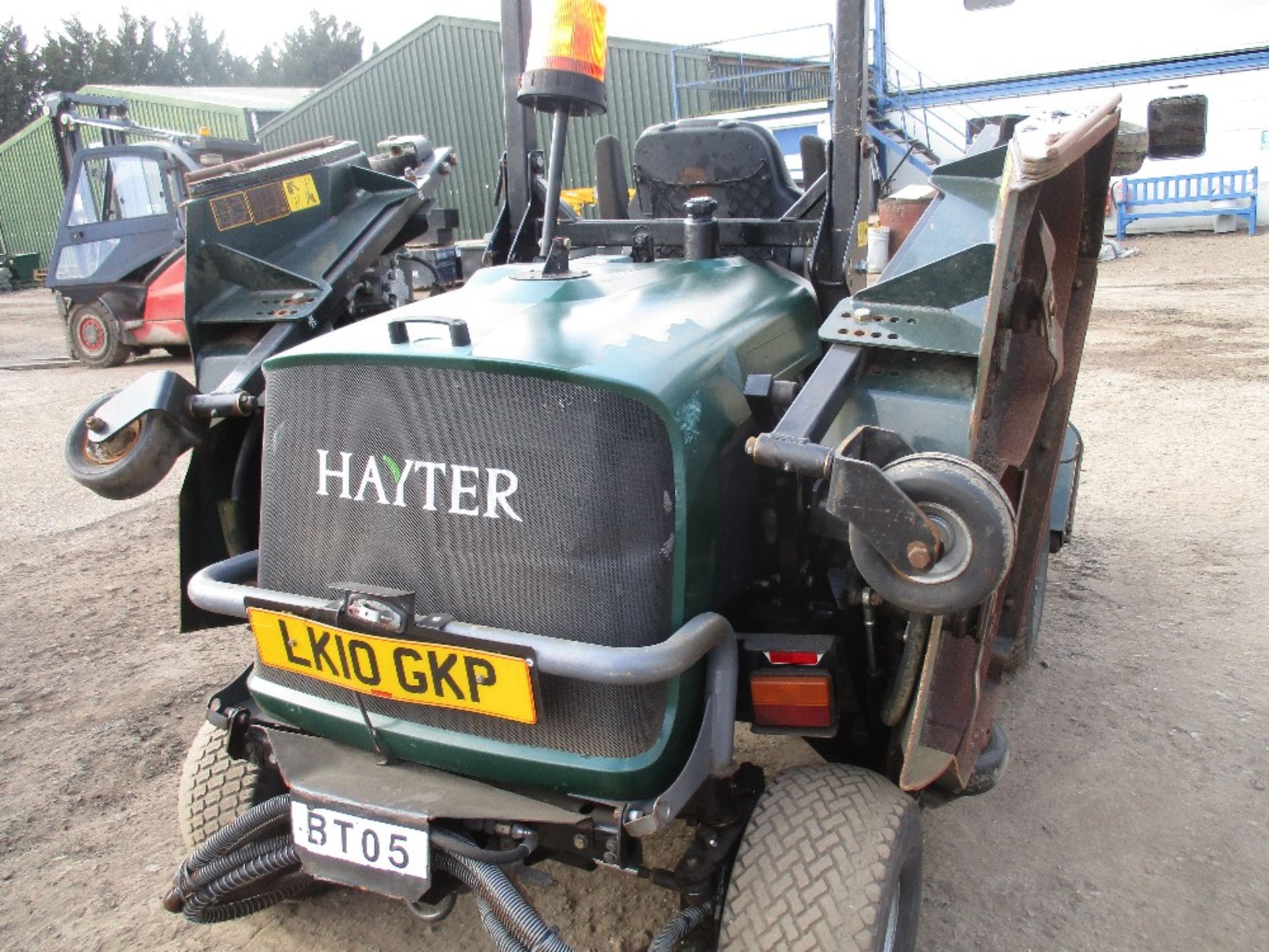 Hayter bat wing mower, year 2010 registered - Image 5 of 10