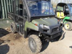 Polaris diesel utility truck with full cab yr2012