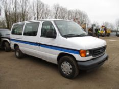 Ford E150 minibus with seats LHD yr2003.