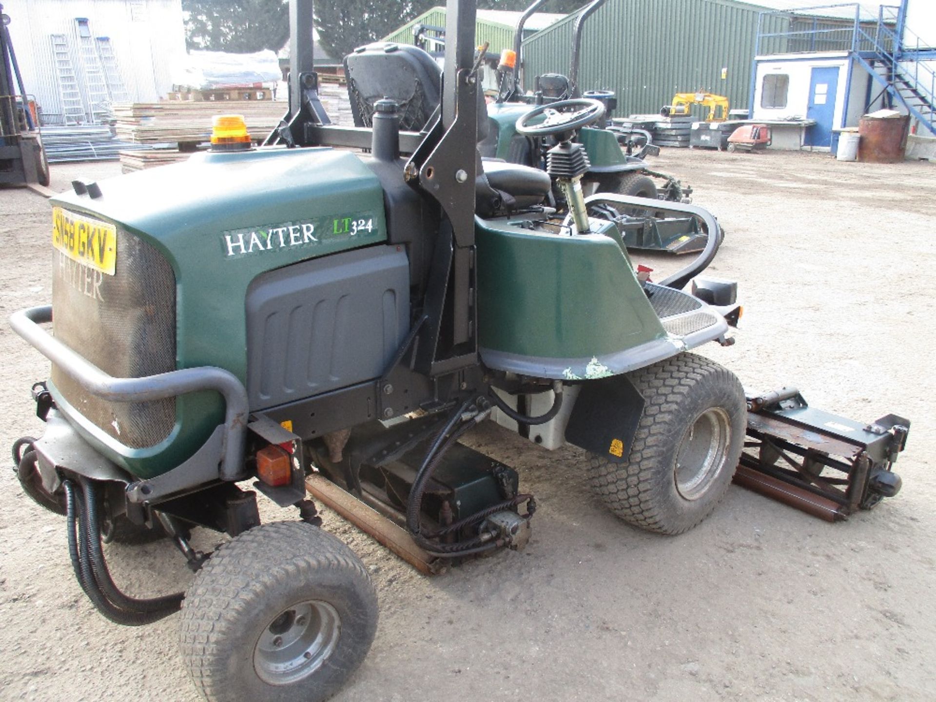 hayter LT324 4wd triple ride on mower