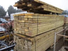 Large qty of joist timbers