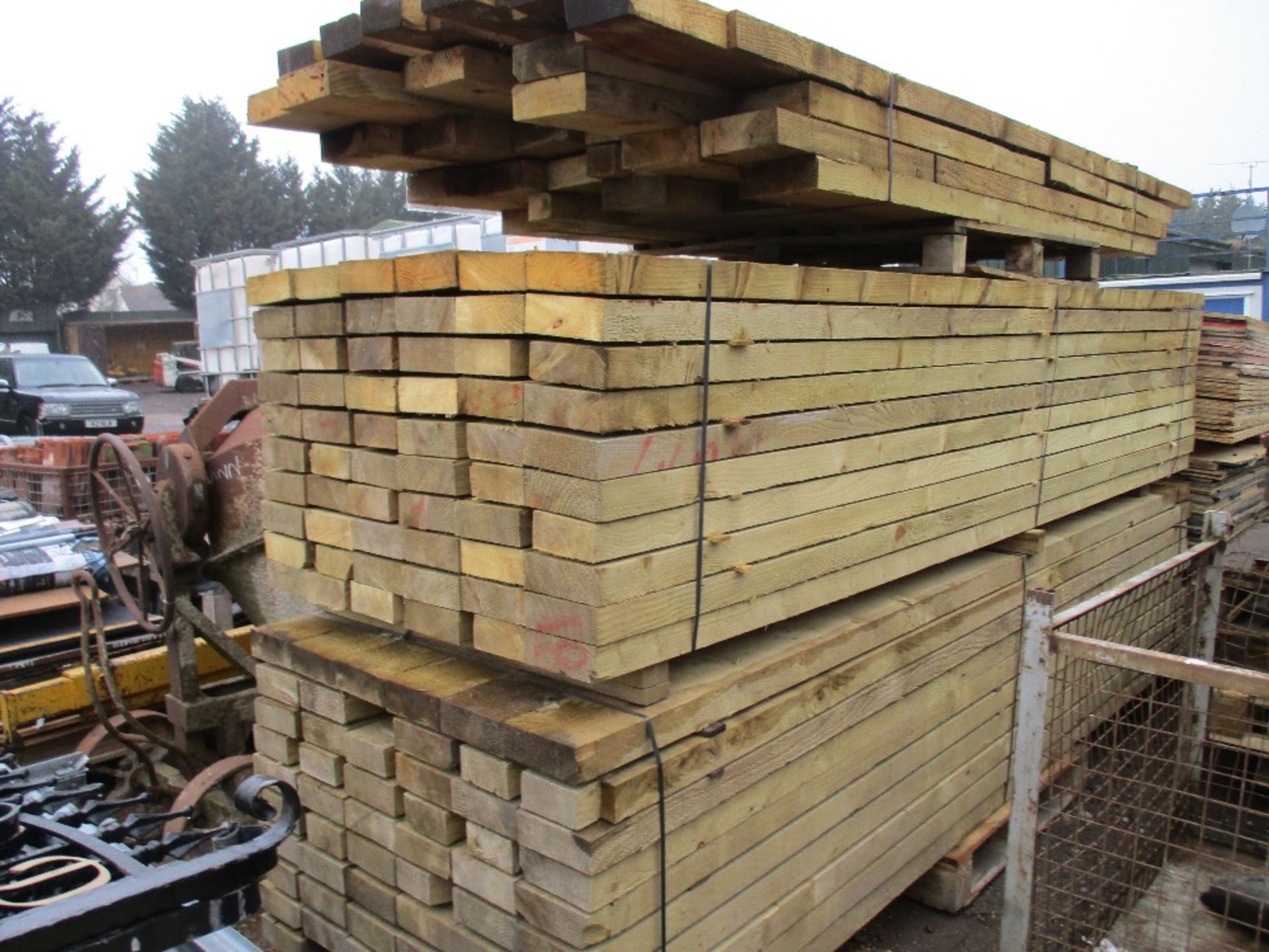 Large qty of joist timbers