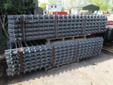 25no. Metal railing sections 1.2m x 3m approx. (MW144)