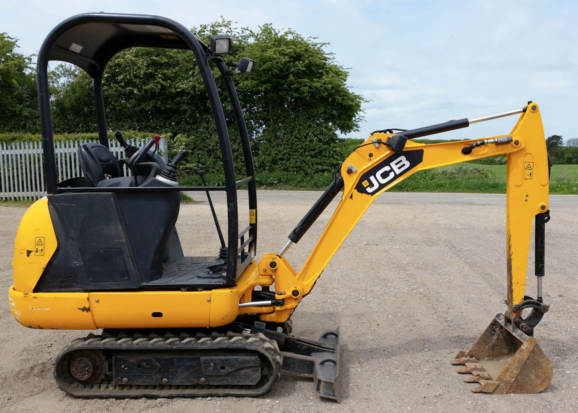 JCB 801-4 mini digger, year 2013 build