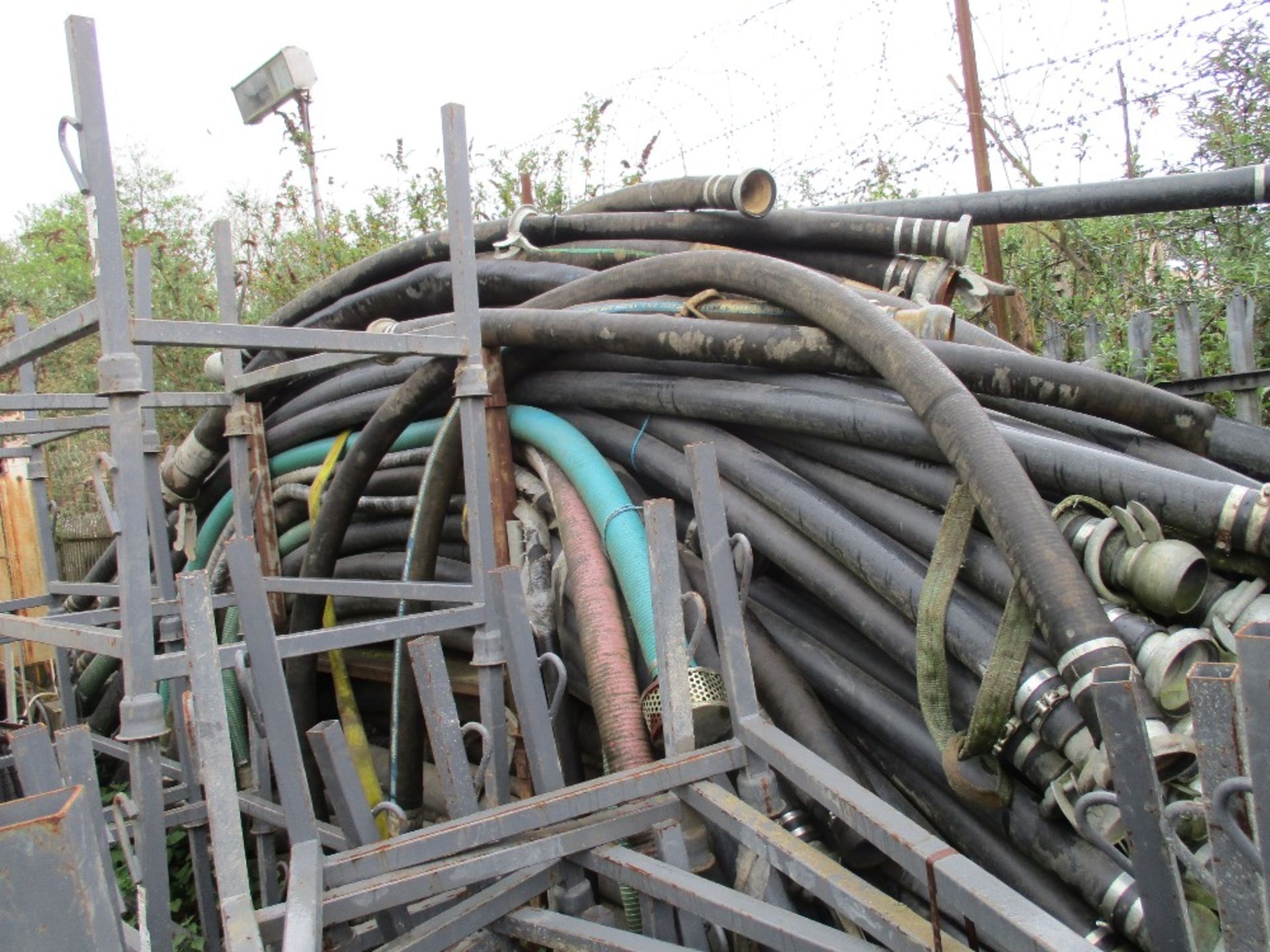 Large quantity of 4,6 and 8" water pump hoses - Image 11 of 11