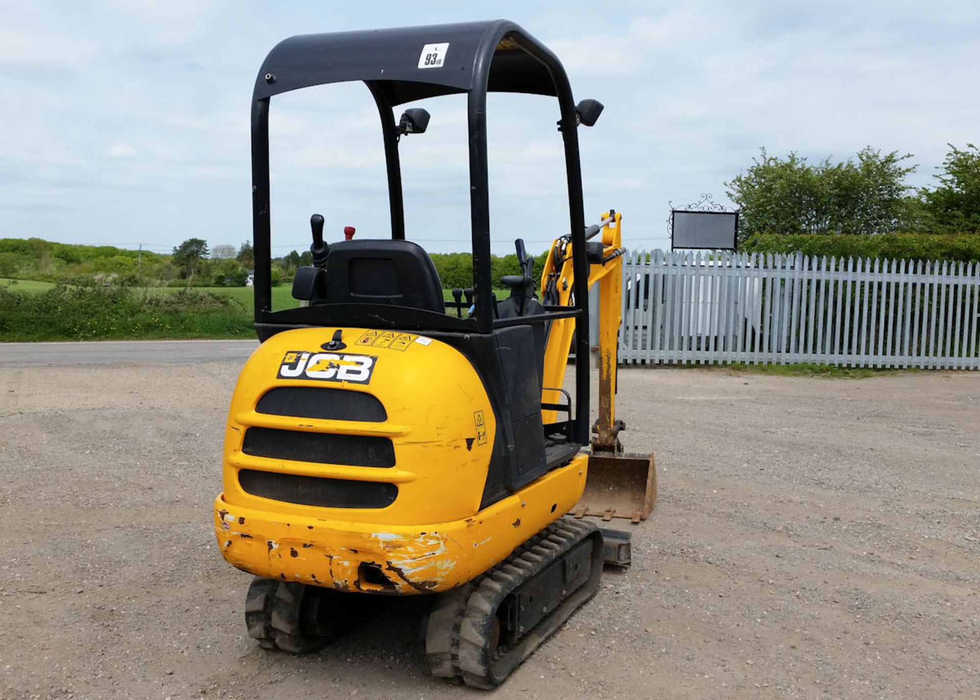 JCB 801-4 mini digger, year 2013 build - Image 8 of 8