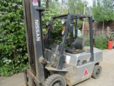 Nissan 2.5tonne diesel forklift