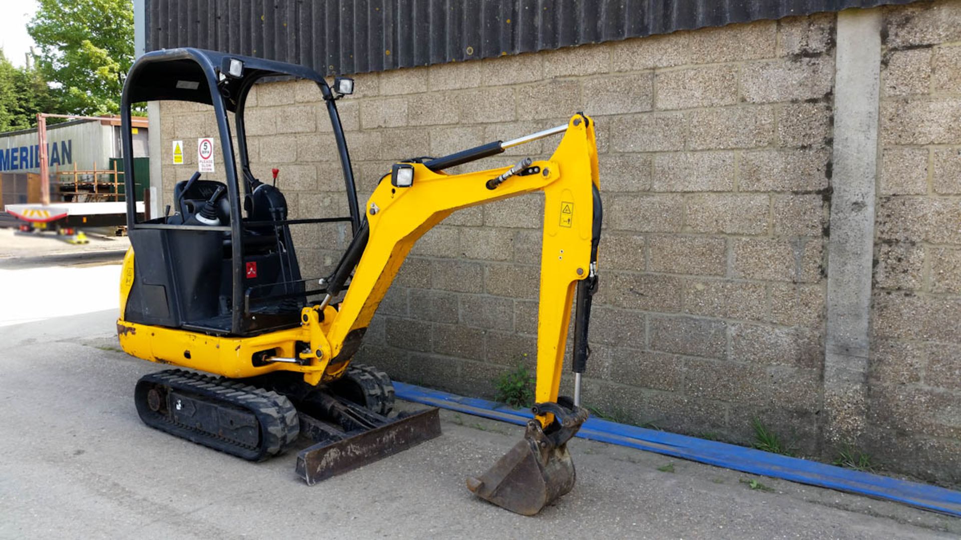 JCB 801-4 mini digger, year 2013 VERY LOW HOURS!! - Image 11 of 12
