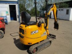 JCB 8008 micro excavator yr2012