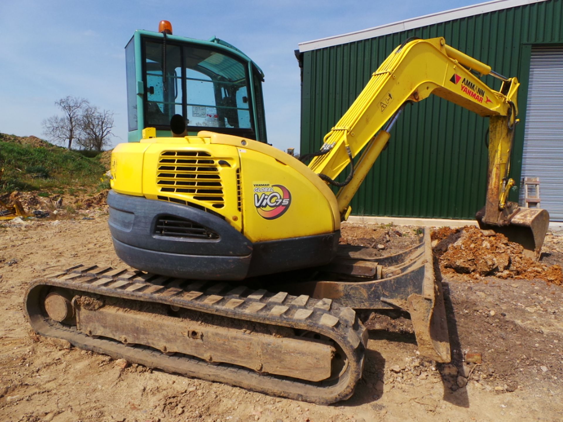 Yanmar Vio75 excavator year 2010 - Image 2 of 9