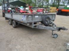 IFOR WILLIAMS LM146G PLANT TRAILER C/W RAMPS