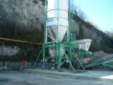 HBM Plant is a concrete pug mill mixing plant