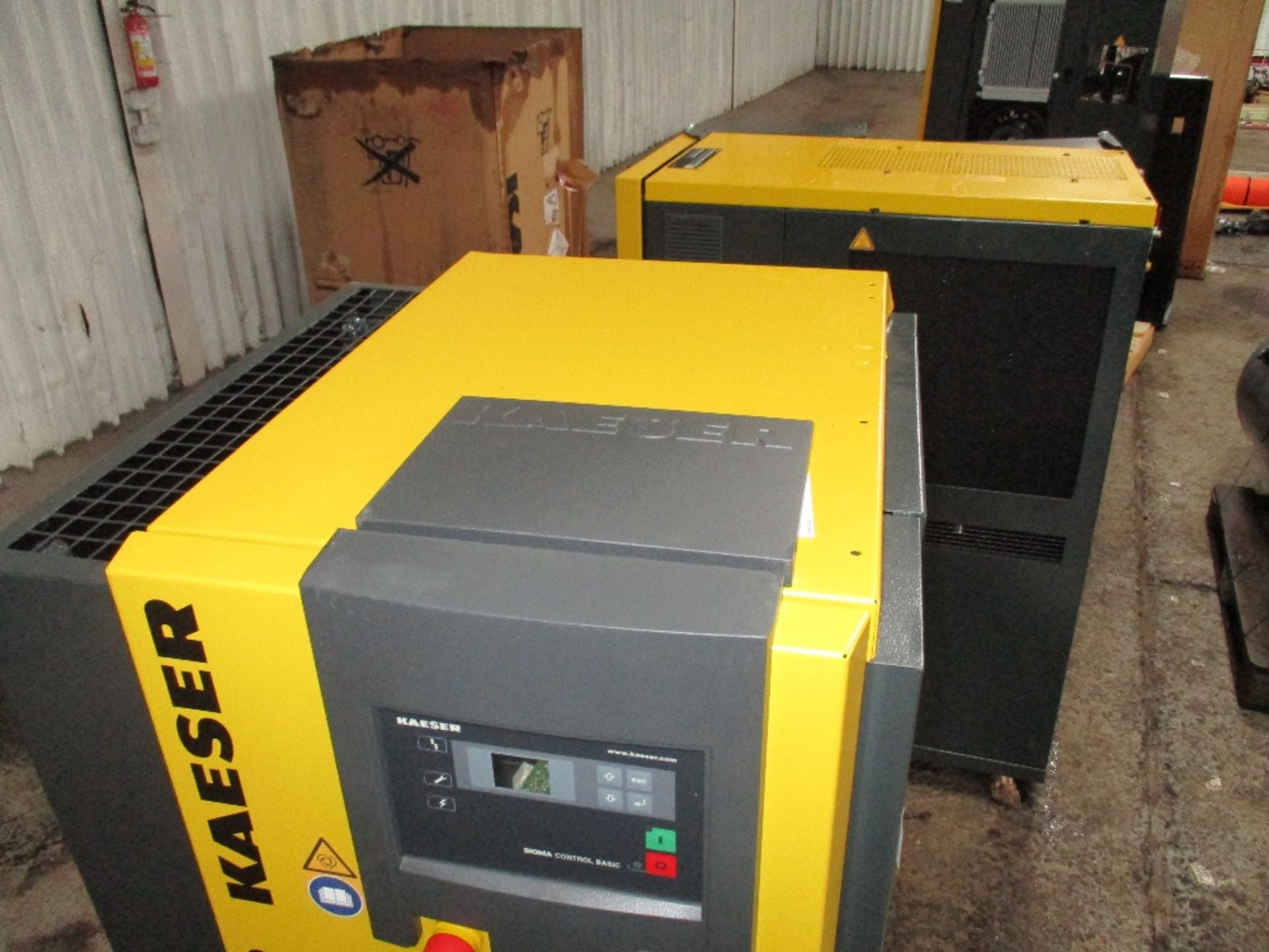 Kaeser SX6 compressor, unused...DAMAGED - Image 9 of 9