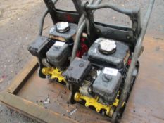 2X BOMAG BP10/35 PETROL ENGINED PLATE COMPACTORS YEAR 2012