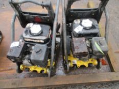 2X BOMAG BP10/35 PETROL ENGINED PLATE COMPACTORS YEAR 2012