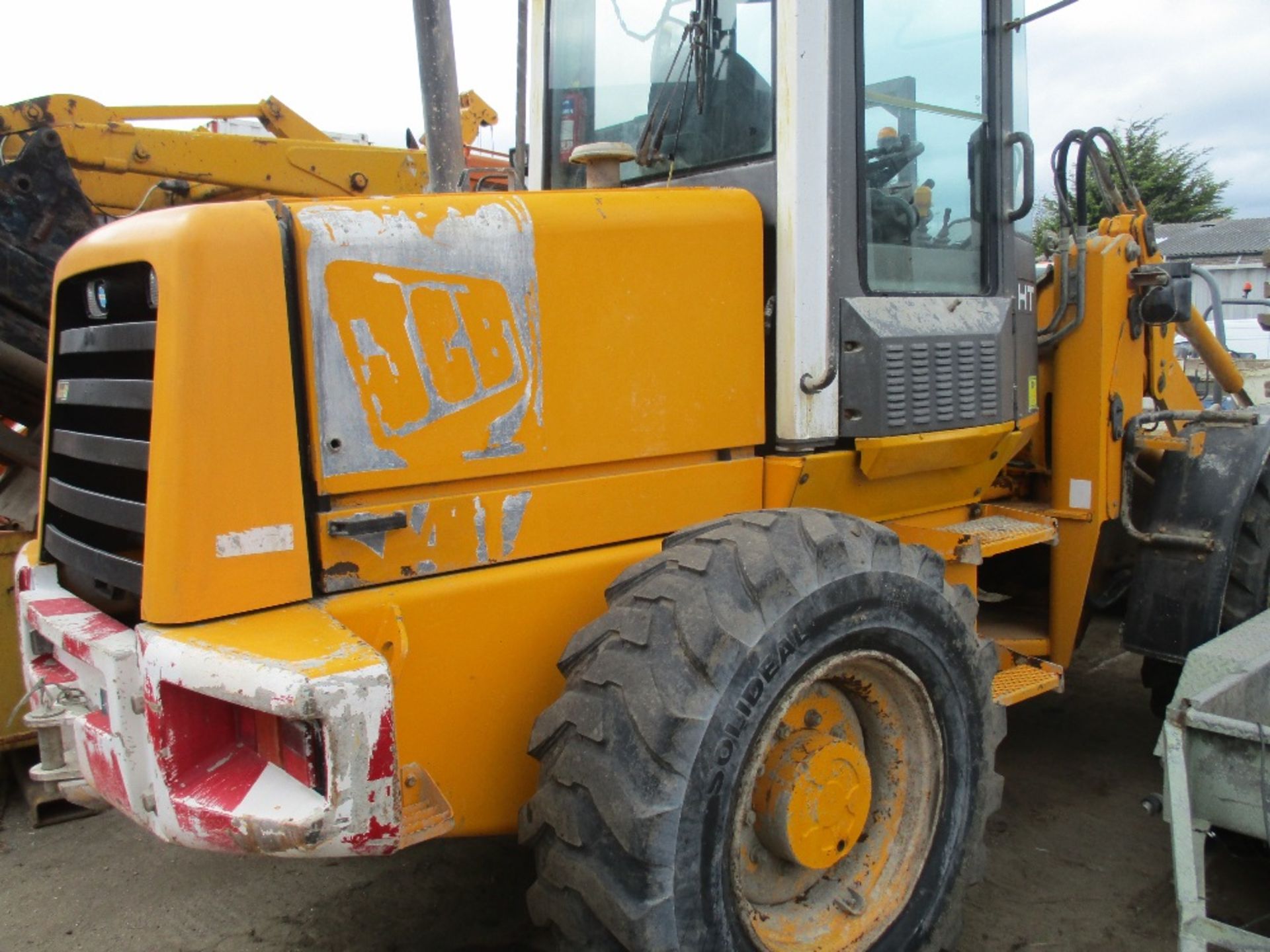 JCB 411HT LOADING SHOVEL WITH HIGH TIP ARMS - Image 5 of 10