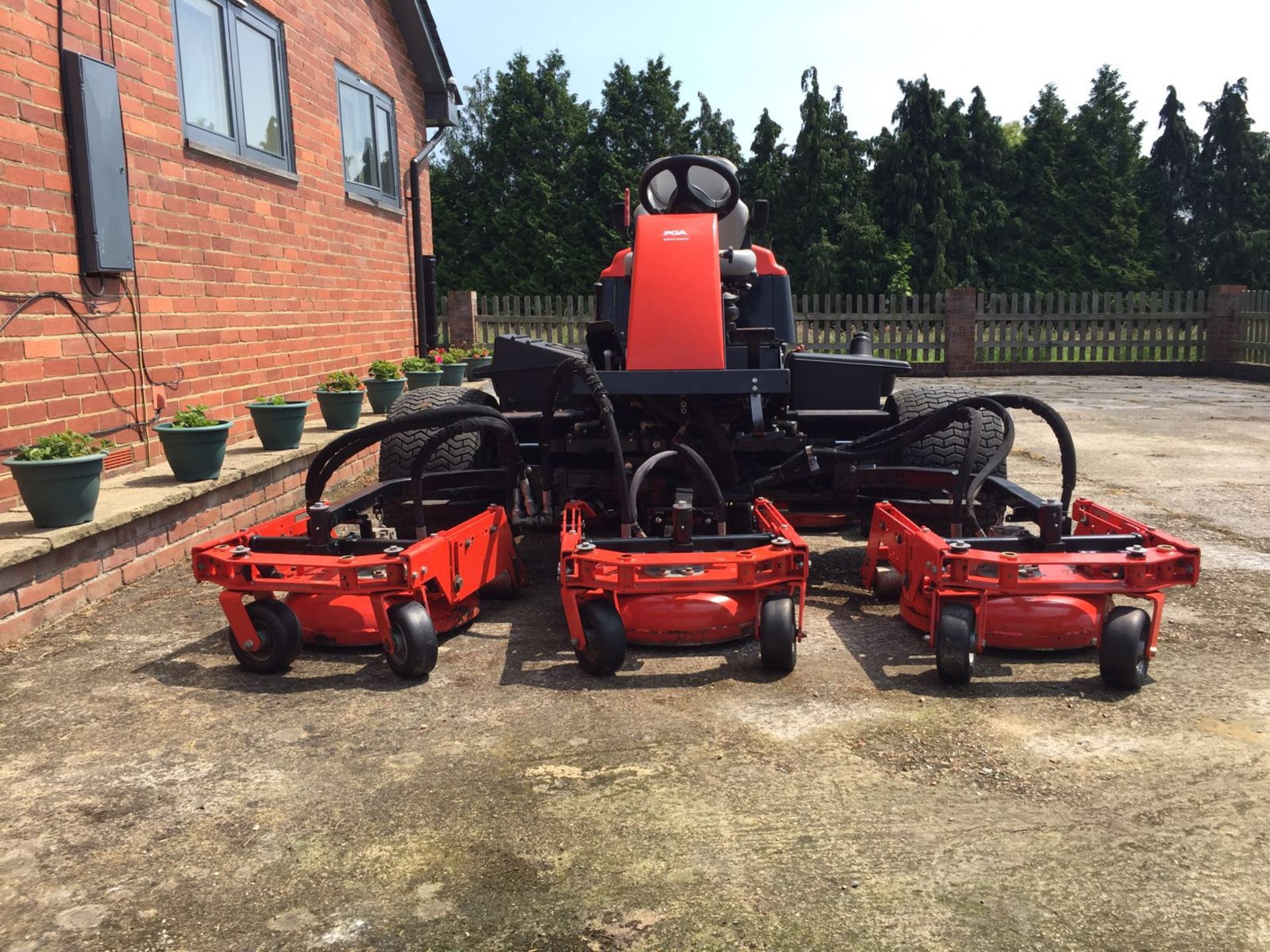 JACOBSEN AR250 ROTARY MOWER - Image 4 of 4