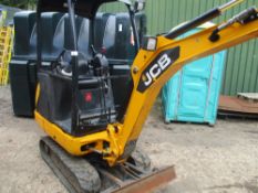 JCB 801-4 1.5tonne mini digger yr2013