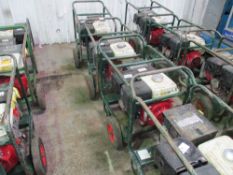 4no 3.75Kva 110v petrol generators