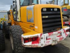 JCB 411HT LOADING SHOVEL WITH HIGH TIP ARMS