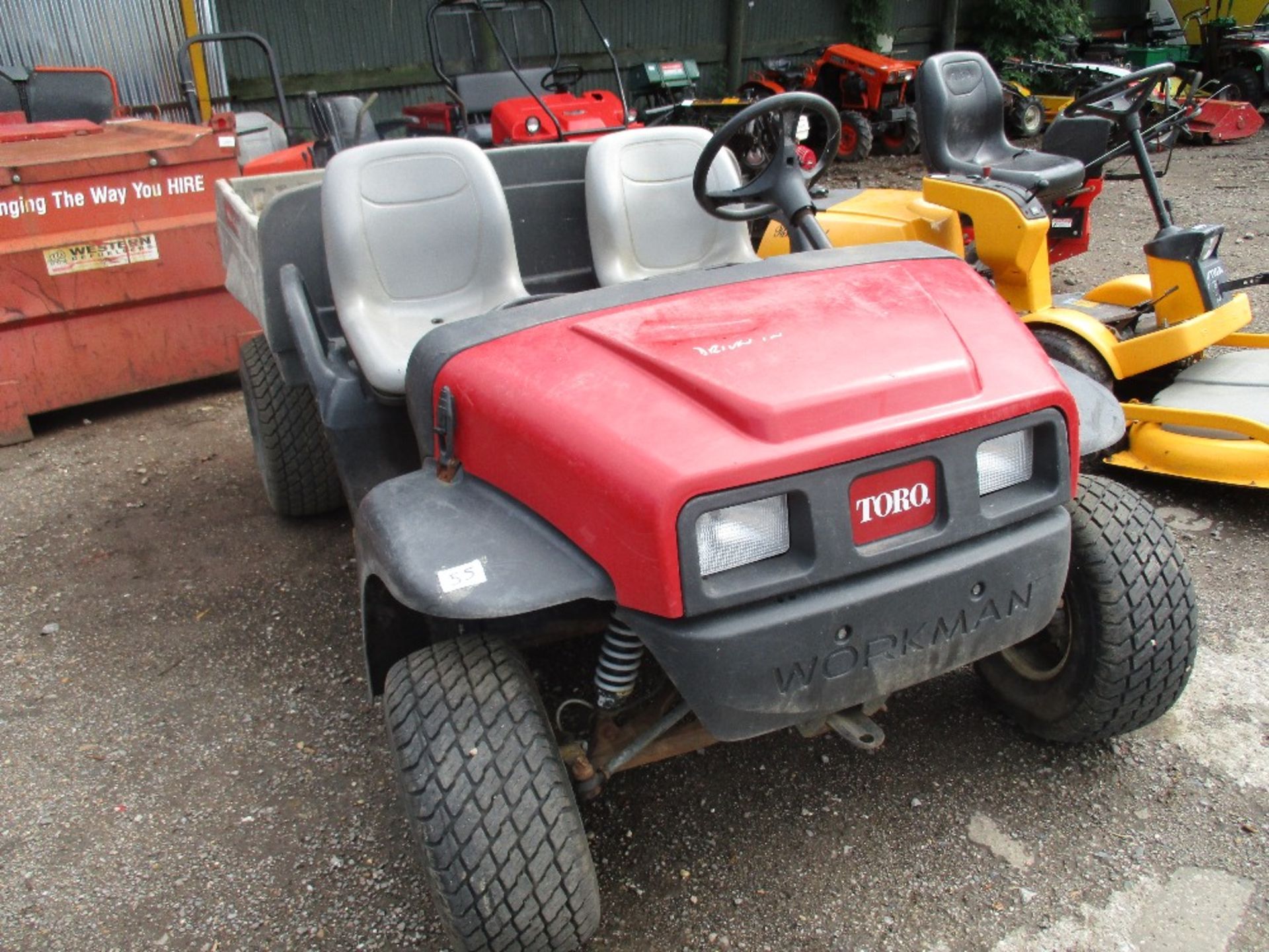 Toro petrol engined utility vehicle yr2010 build