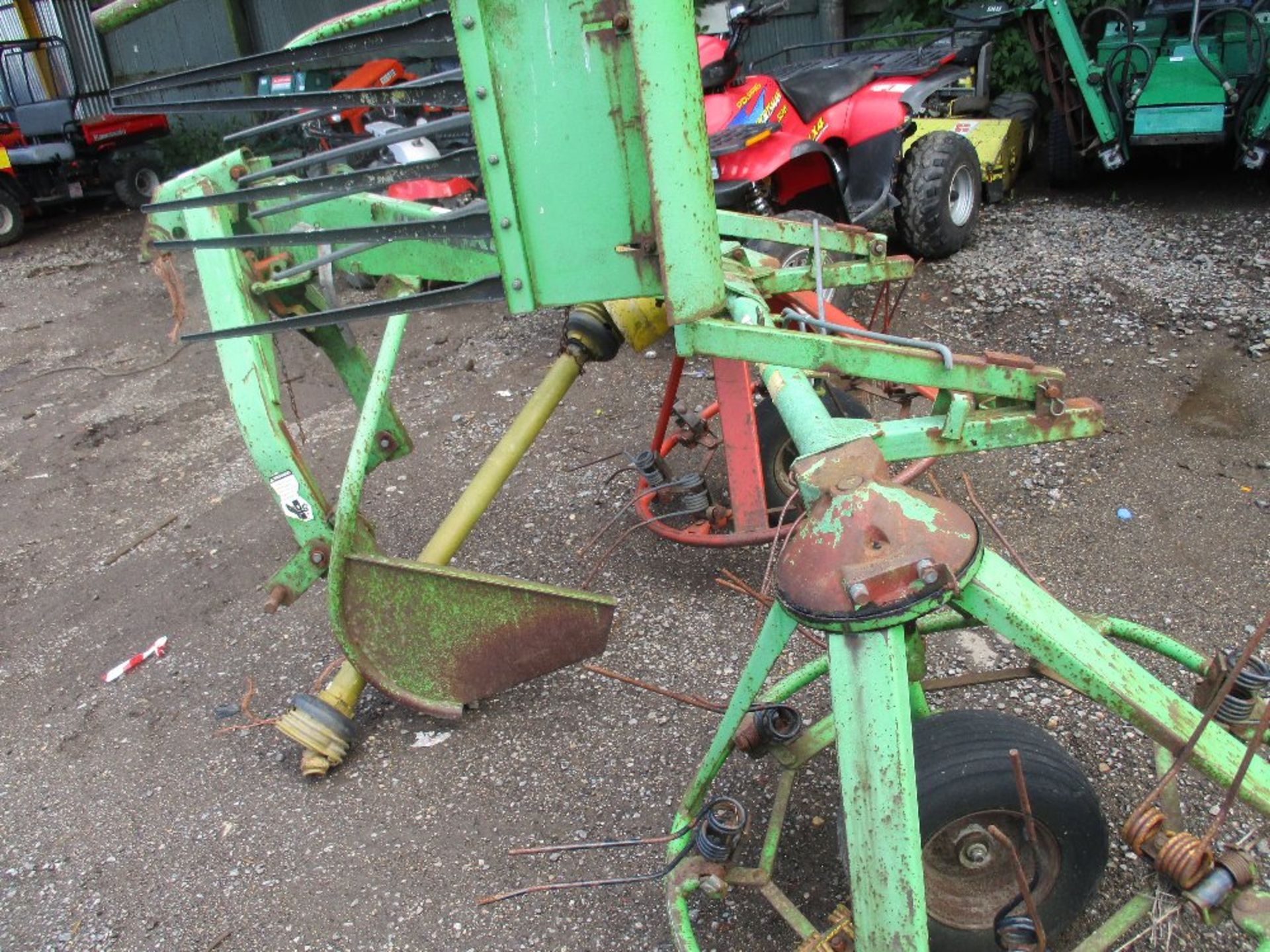 Deutz-Faha KU250 3 point hay turner - Image 4 of 5