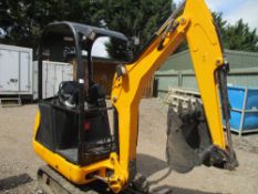 JCB 801-4 1.5tonne mini digger