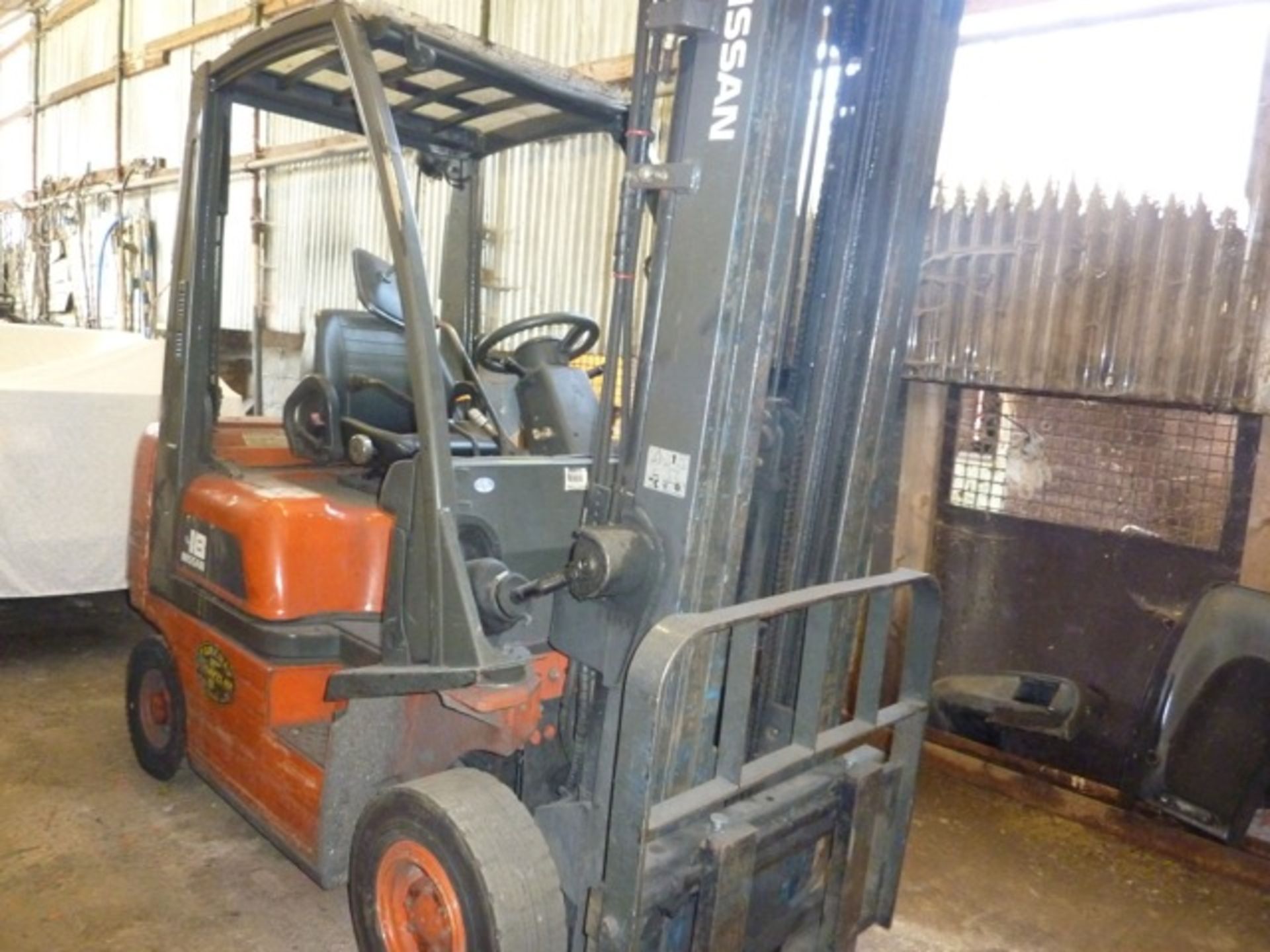 nissan pdo1a18u forklift truck - Image 2 of 3