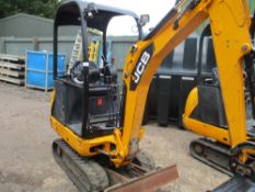 JCB 801-4 1.5tonne mini digger yr2013