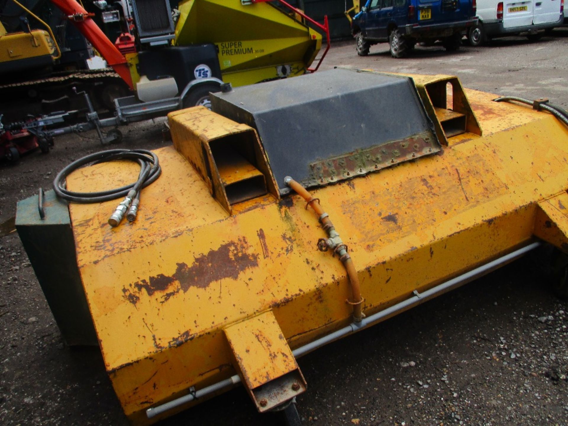 Forklift mounted sweeper collector - Image 3 of 5