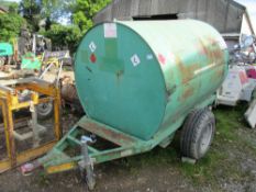 Trailer engineering 500 gallon towed bowser