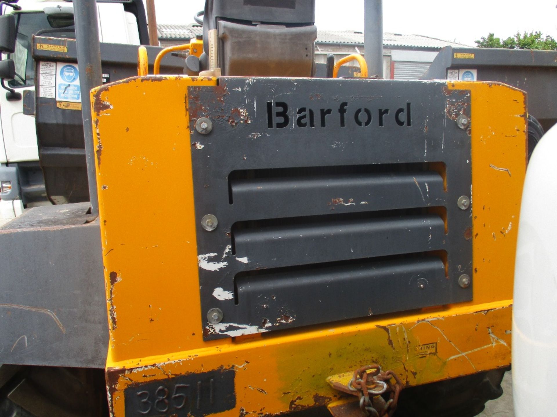 6 TONNE BARFORD STRAIGHT TIP DUMPER YEAR 2006 - Image 3 of 6