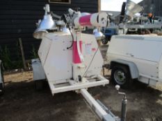 Terex Amida AL4050D towed lighting tower