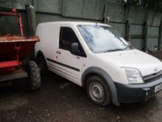 FORD TRANSIT CONNECT L200 TD SWB WHITE