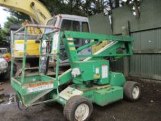 Nifty Lift boom access unit Height Rider 12 yr2006