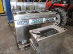 Three bath fryer unit 3-phase