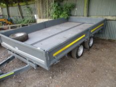 TWIN AXLED PLANT TRAILER