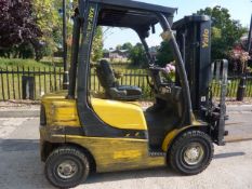 yale gdp20 2011 2 ton diesel forklift truck